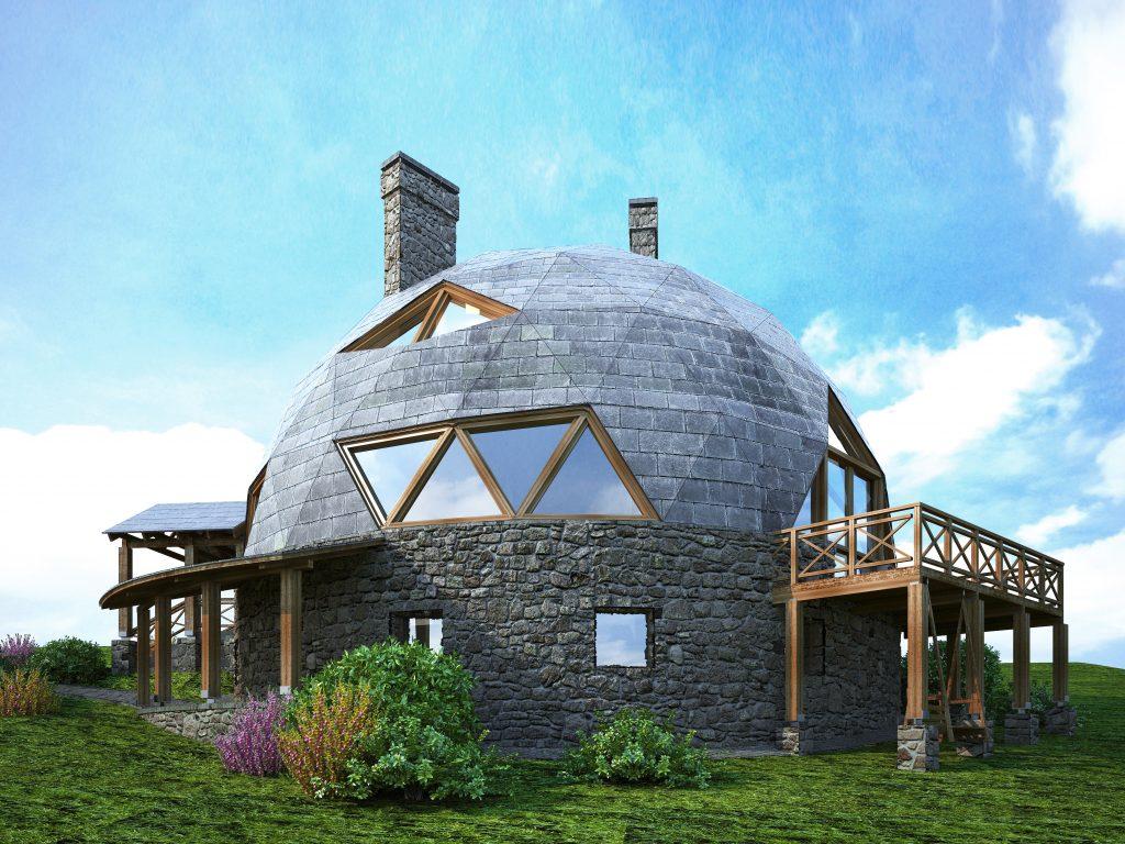 Geodesic Dome Homes, Concrete Dome Homes