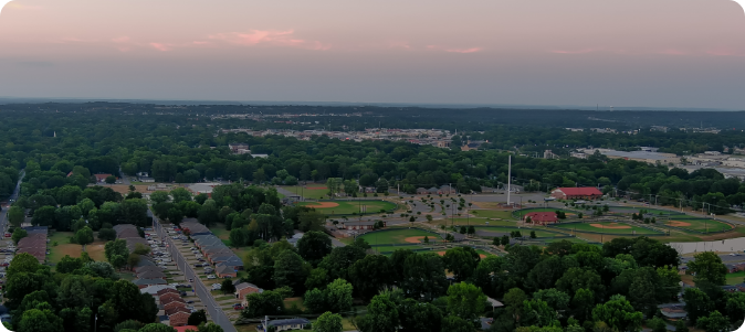 Conway, AR Arial View